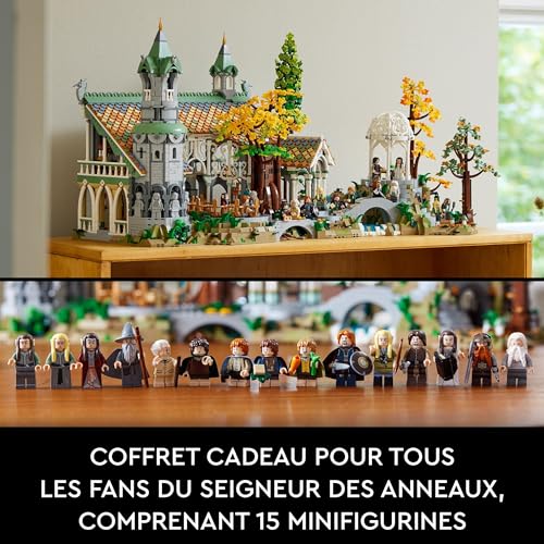 Lego 10316 Seigneur des Anneaux Fondcombe - vue 8