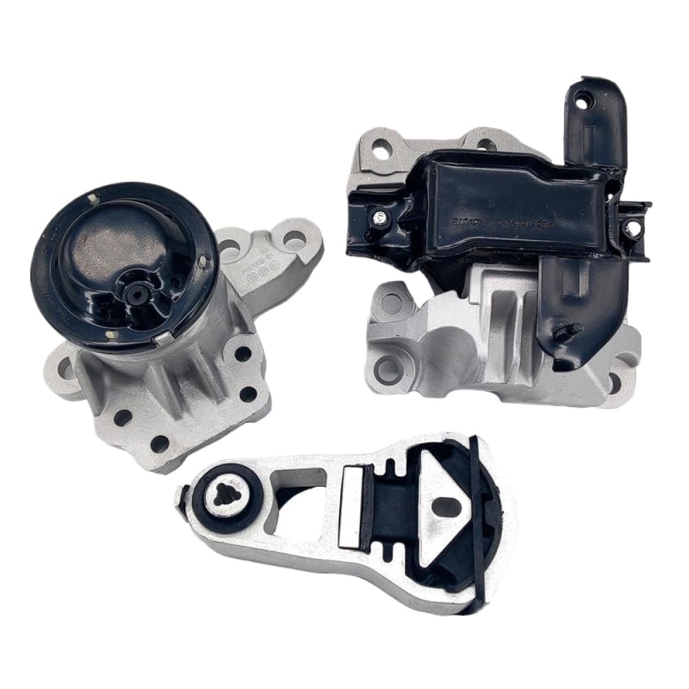 Engine Mount Bracket Cushion Suspension Accessory Compatible with Explorer 3.5L V6 2010-2019 Replaces FB5Z-6038B DB5Z-6038A DB5Z-6068A(3 PCS)