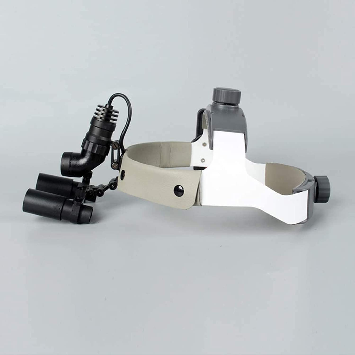 Fari a LED E Fascia Binocolo Lente d'ingrandimento Lente d'ingrandimento, Lente sondante con Faro 5X Chirurgico, Orali Orali e Lente d'ingrandimento del Naso