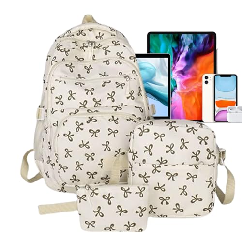 Sac à dos femme tendance élégant avec nœud papillon polyvalent