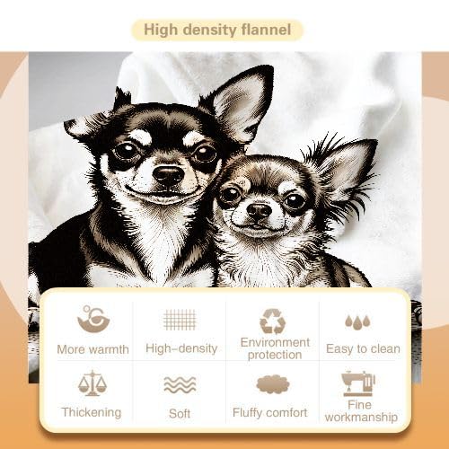 Couverture Polaire 240 x 260 Animal Chien, Couverture Polaire Grande Taille 240x260 cm | Usage Multiple comme Couette d'Appoint, Assure Une Protection Contre Le Froid I15-