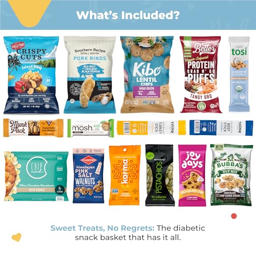 Bunny · James · Diabetic Snack Gift Basket - Ideal Gift - Healthy Low Sugar Chips thumb #1