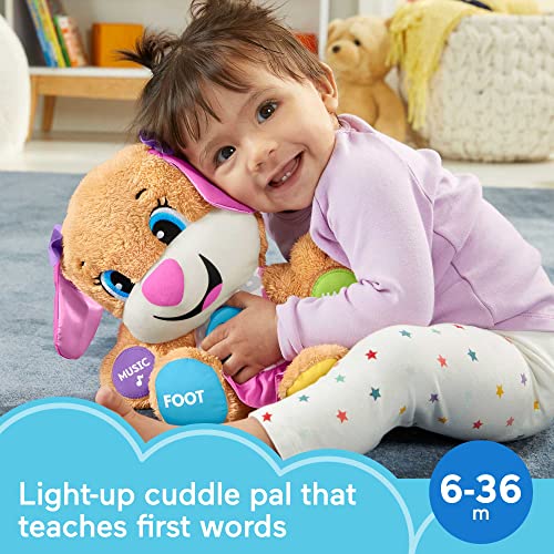 Fisher-Price Laugh & Learn Smart Stages Sis | Interactive Baby Toys 6 - 36 Months | Educational Toys for 1 Year Old Girls and Boys with Music and Lights | 1st Birthday Gifts, UK English Version, FPP51 - Image 4