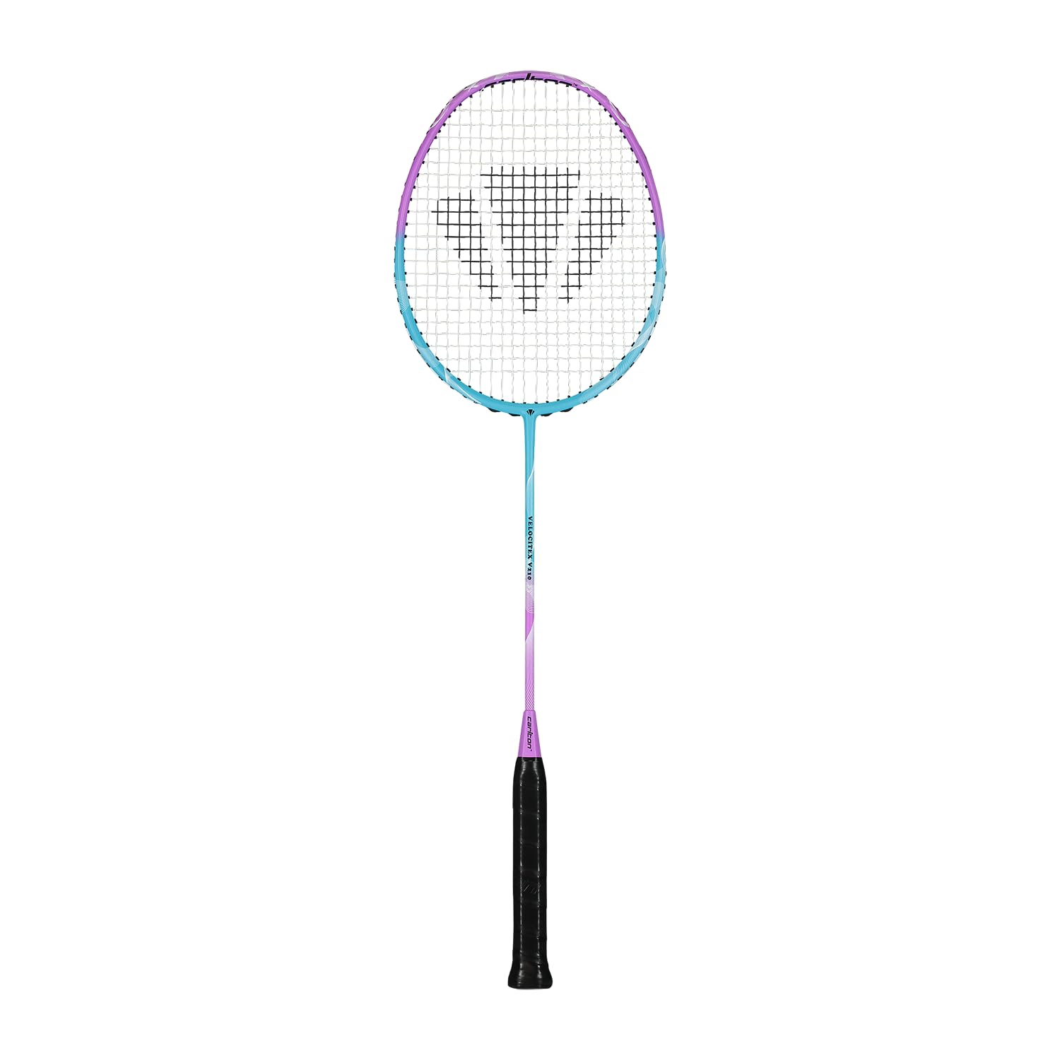 Carlton Badminton Schläger VELOCITEX V210, Violett/Hellblau