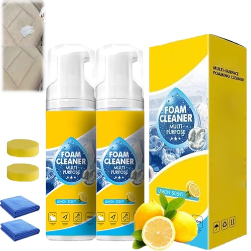 Sghjkl Powerful 4-in-1 Multi-Enzyme Foam Cleaner 5oz, All-Purpose Deep Cleaning