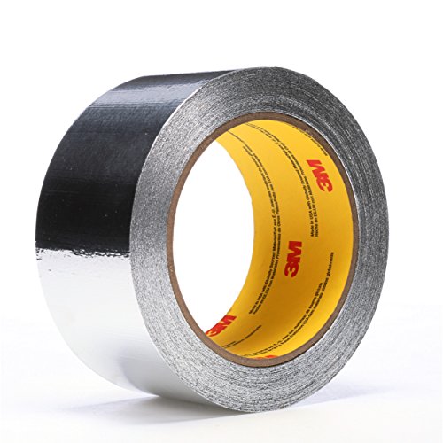 Image of 3M Aluminum Foil Tape 4380, 2 inch x 55 yd. 3.25 mil, Silver