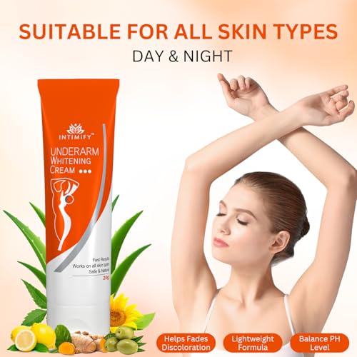 Image of INTIMIFY Underarm Pigmentation Removal Cream For Women & Men 20 g (Pack of 1)