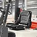 VEVOR Universal Forklift Seat, Fold Down Tractor Seat with Adjustable Angle Back and Micro Switch, 6.3-13.4 inch Extended Slot Comfortable Forklift Seat for Tractor Loader Excavator