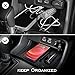CarQiWireless Wireless Charger for Honda Civic 2025 2024 2023 2022,Automotive Center Console Organizer Wireless Charging Pad for 2022-2025 Honda Civic Sport Accessories