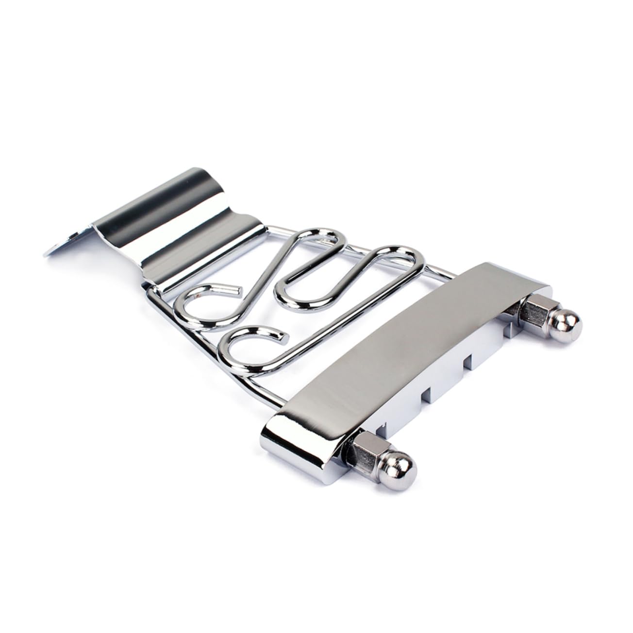 ULDIGI Ga421 Guitar Parts Bass Fixed Bridge Single Jazz Archtop Bass Guitar Tailpiece