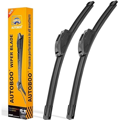 AUTOBOO OEM Quality 22" + 22" Windshield Wiper Blades Cover