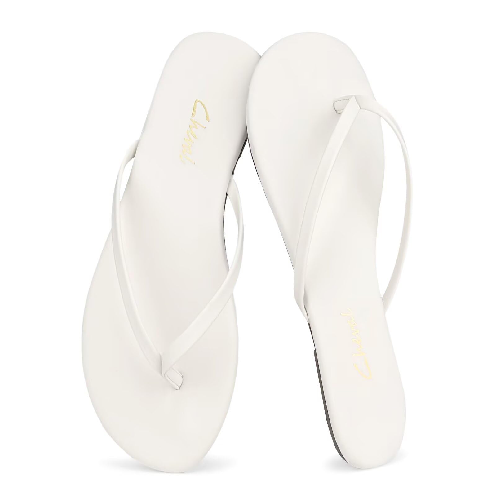 Flat Leather Flip Flops for Women, Comfortable Dressy Thong Sandals 2025 Summer and Spring Vacation Essentials, Chanclas Para Mujer