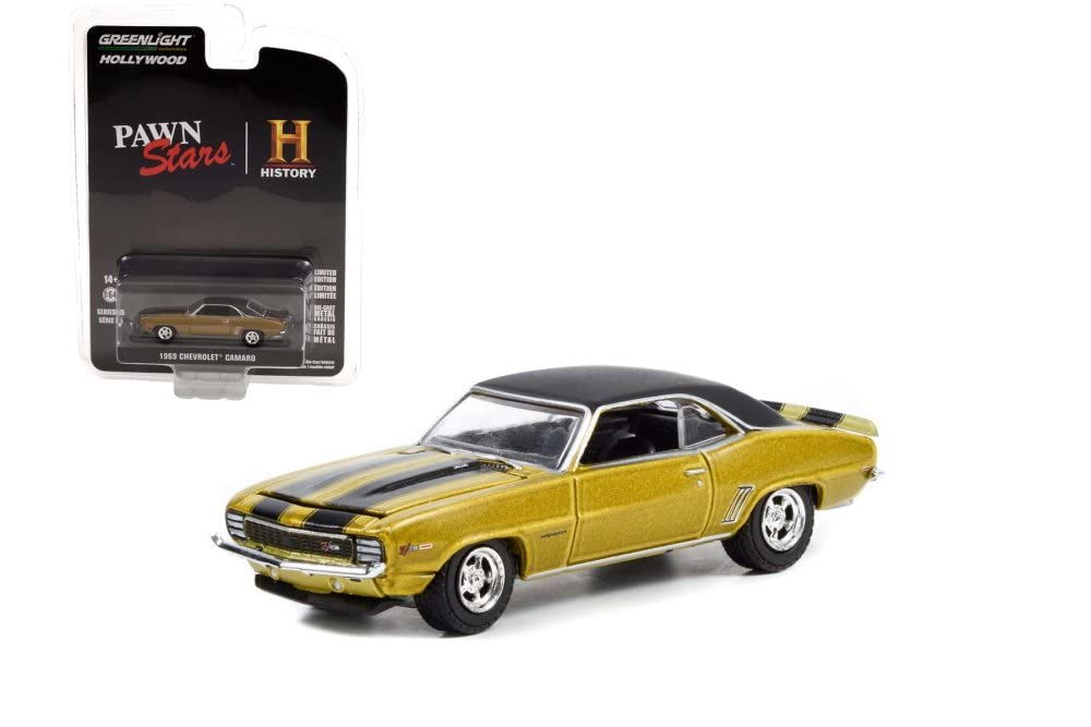Amazon.com: 1969 Chevy Camaro Z/28, Pawn Stars - Greenlight 44950C