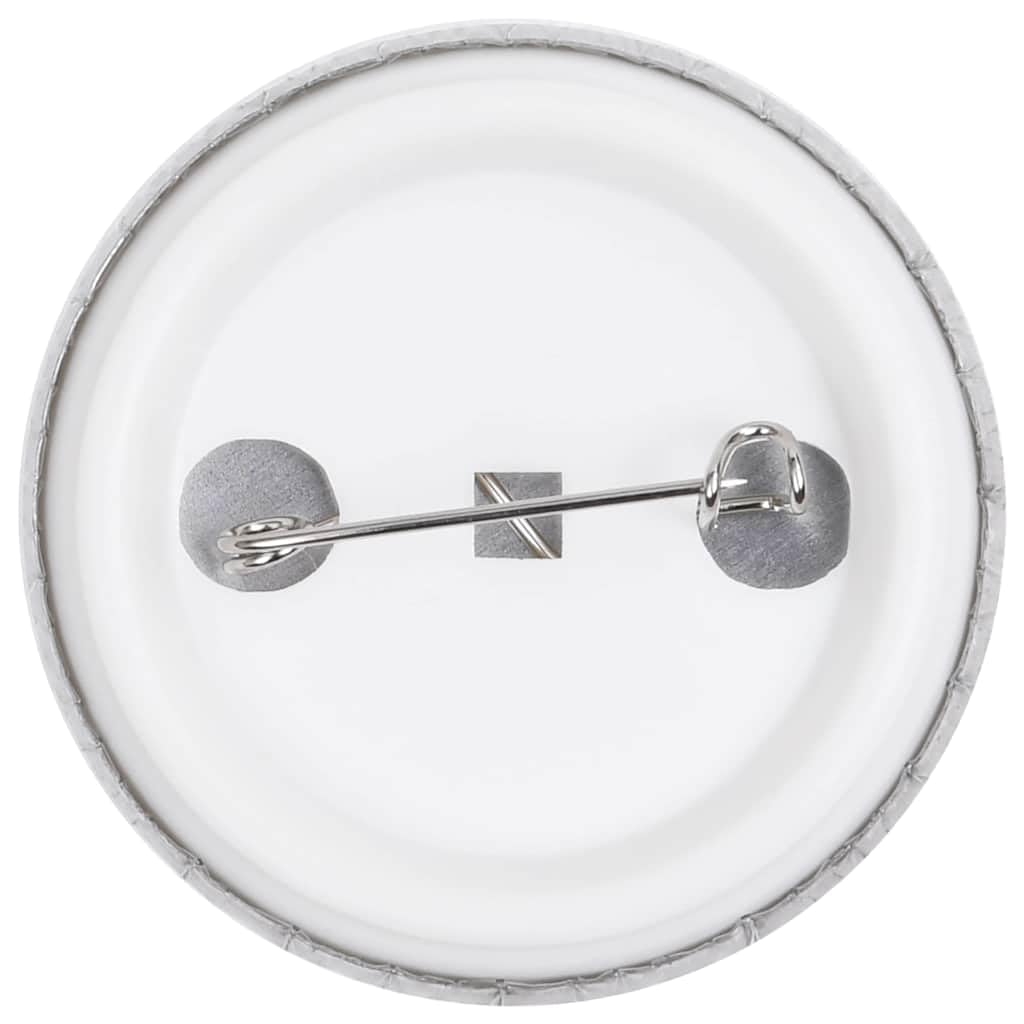 Ansteck-Buttons 500 Sets 37 mm DIY Namensschilder Rund Rohlinge