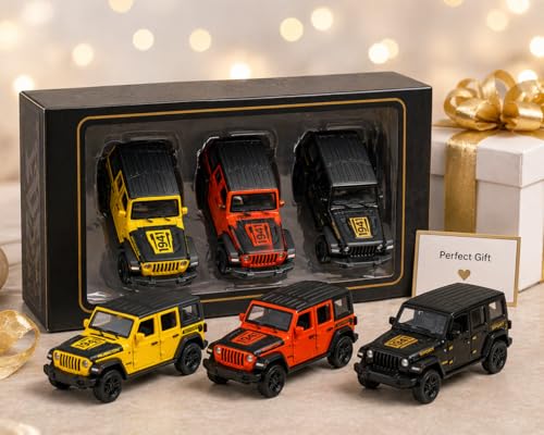 Image of Amisha Gift Gallery Car Toy for Kids Queens 70 Toy Model Fiat Openable Doors & Pull Back Action (Rubicon)