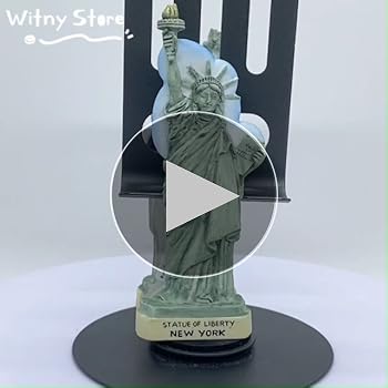 置物 KITH NY TO THE WORLD Statue of Liberty Silver Statue of Liberty Replica and Base 13in
