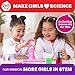 Doctor Jupiter Girls' First Science Kit for Kids Ages 4-5-6-7-8 | Christmas, Birthday Gift Ideas for 4+ Year Old Girls | STEM Toy Kit with 100+ Experiments | Learning & Educational Projects