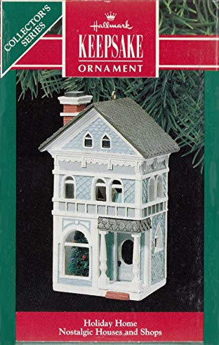Holiday Home Nostalgic Houses & Shops 7th in Series 1990 Hallmark Ornament QX4696