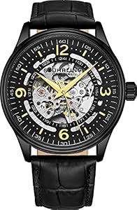 Stuhrling Original Men's Automatic Skeleton Dress Watch 3947.4