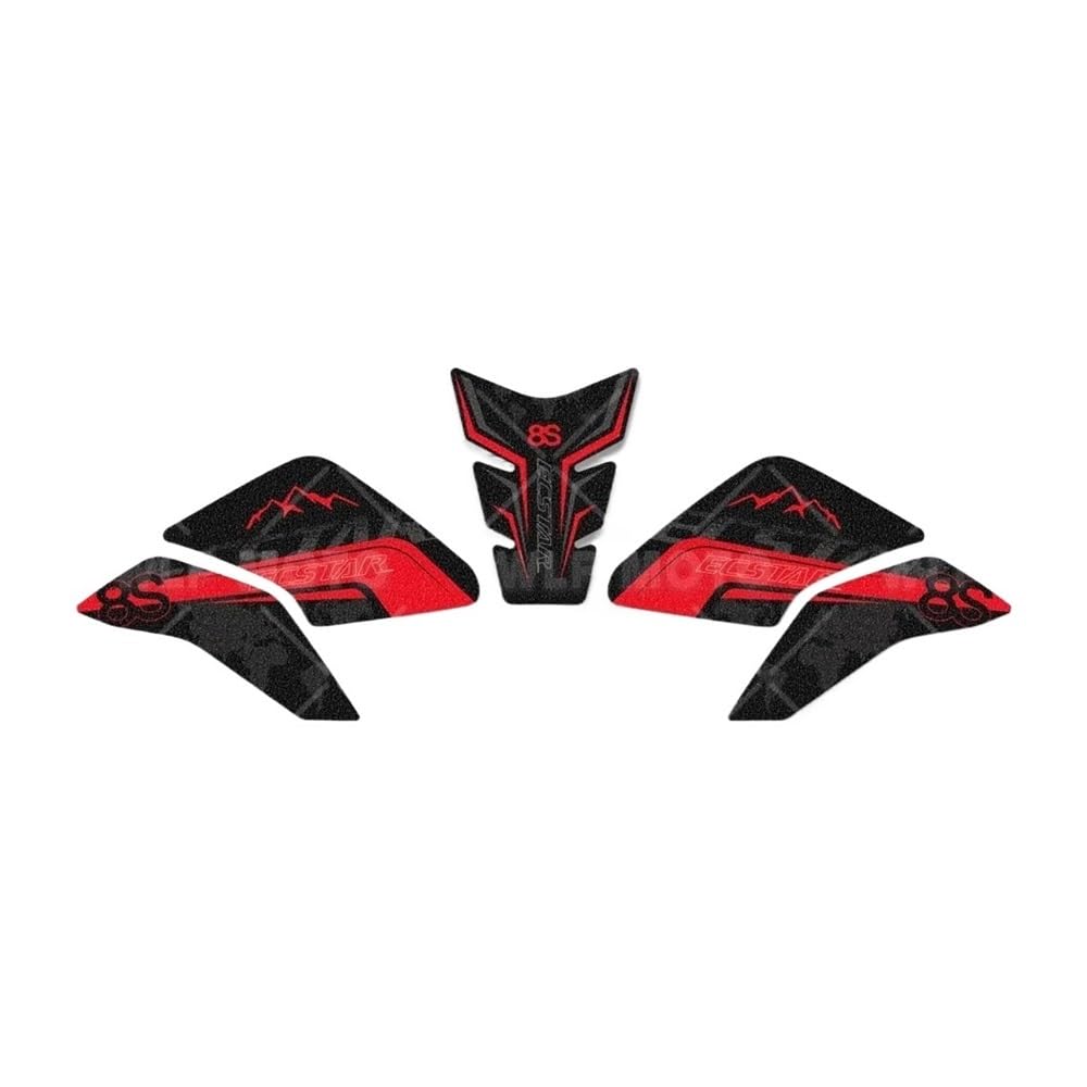 Frosted Motorcycle Accessories Sticker Fuel Tank Pad Protector Decal Anti-Slip for GSX-8S GSX8S GSX 8 S Gsx 8s Motorbike Traction Fuel Decal Tank