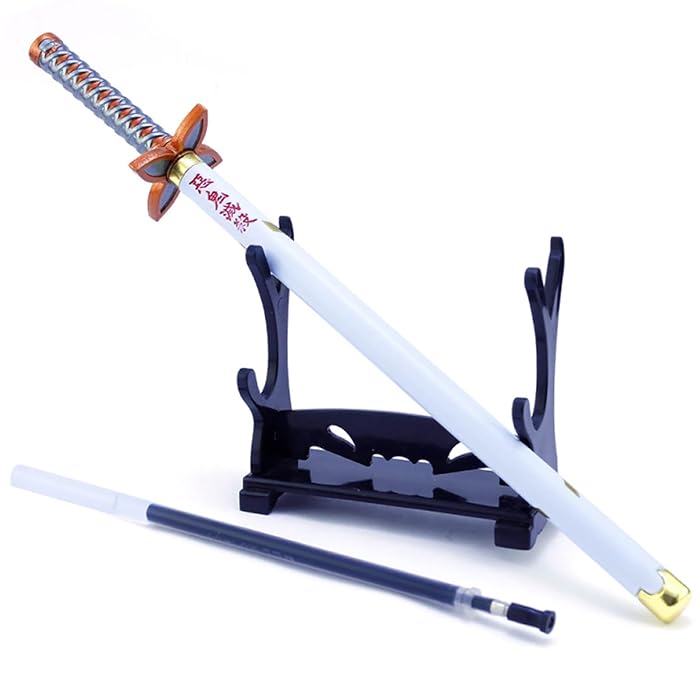 Buy Demon Slayer Pen Samurai Sword Katana Model, Kimetsu no Yaiba