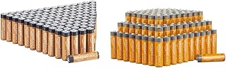 Amazon Basics AAA Performance Alkaline Batteries (100-Pack) & AA Performance Alkaline Batteries (100-Pack)