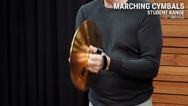 Amazon.com: Meinl 13” Marching Cymbal Pair with Straps - Brass