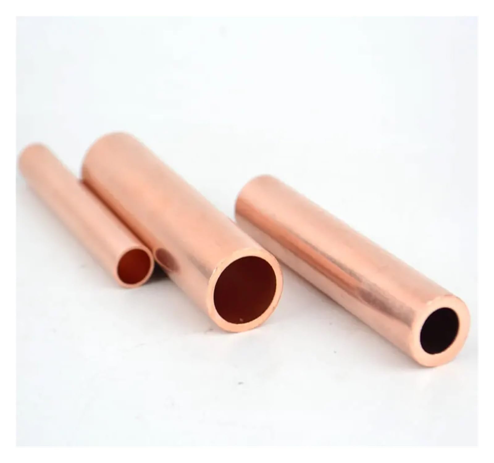 1 tubo de cobre T2 de 42 mm OD 39 mm de diámetro interior de 1,5 mm de grosor de pared, tubo de cobre hueco capilar de 245 mm de longitud