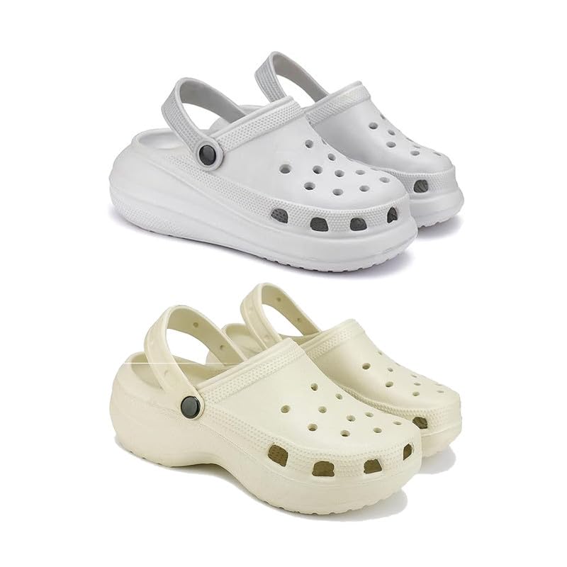 Premium Comfortable Regular Wear Women Clogs Sandal for Women's & Girls-Combo(2)-OO5-OO8-6 Beige(COMBO(2)-OO5-OO8-6_BZ)-picture-11