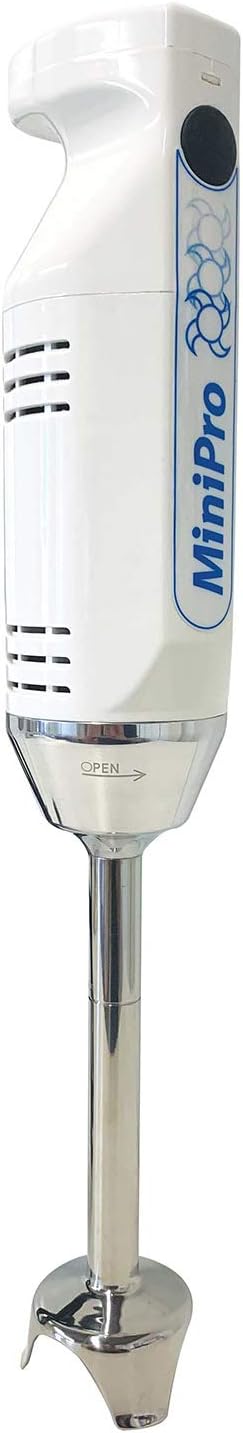 MiniPro MX070.13 4 Qt. Immersion Blender with Variable Speed Motor, 115v, Black