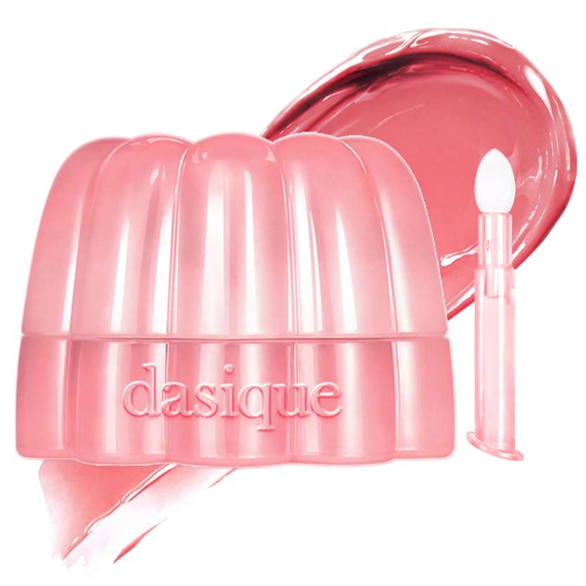 Dasique Chewing Glow Pot #07 Glowing Rosy 0.14 oz | Buildable & Variety of Colors | Bouncy Texture | Dewy Jelly Glow | K-beauty (Glowing Rosy)