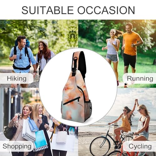 Bolso tipo bandolera casual para trekking y viaje miniatura 6