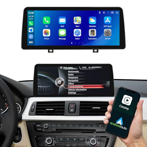 Radio para auto con pantalla táctil 12.3 pulgadas Bluetooth miniatura 1