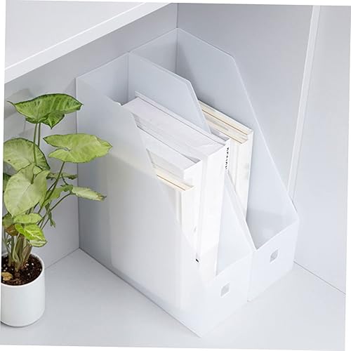 Miniatura 3 de Ciieeo Estante de almacenamiento de archivos de escritorio, almacenamiento de cuadernos, organizador de archivos de oficina, soporte de revista,