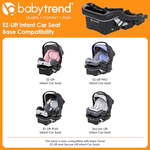 Baby Trend EZ-Lift™ Plus Infant Car Seat Base, Black – Secure Click-in Attachment, Adjustable Recline Positions, Easy-Leveling Setup, Everyday Convenience for Growing Families - image 6