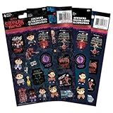 Stranger Things 5 - Pixel Friends Forever Standard Sticker - 4 Sheet