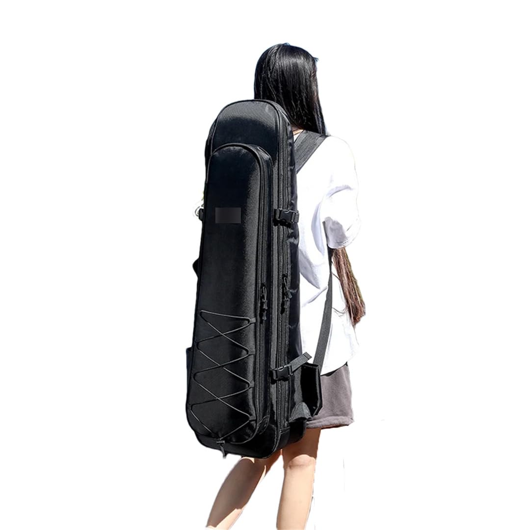 Suwequest Sac à dos de pêche avec séparation sèche et humide - Grande capacité - Double couche - Sac à main de rangement pour leurres de pêche