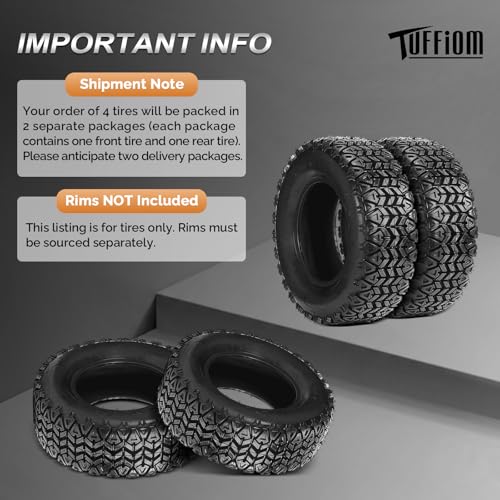 TUFFIOM All-Terrain ATV Tire Set