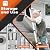 Soctone Telescoping Ladder, 10.5 FT Button Retraction Aluminum Extension Ladder with 2 Triangle Stabilizers, Multi-Purpose Ladder with Slow Down Design, 330lbs Max Capacity for House Daily Life