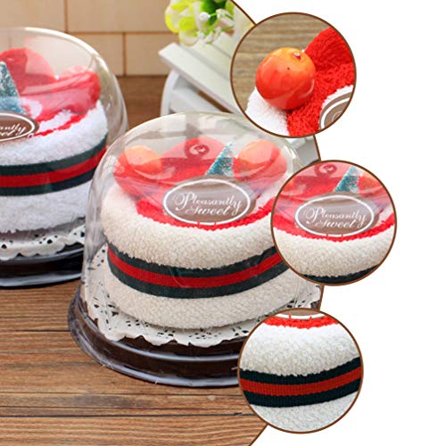 BESTOYARD 2 peças de toalha de mão de Natal novidade toalha decorativa toalha toalha toalha toalha t