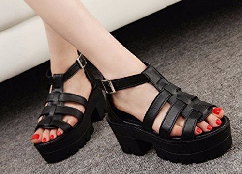 Minetom Donne Romano Stile Sandali Gladiatore