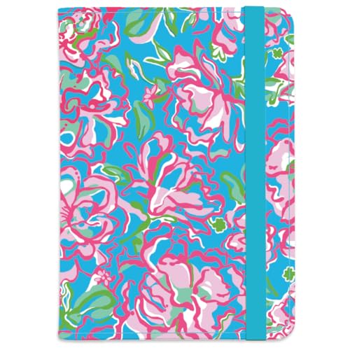 beinkmake Pink Celadon Floral Leather Passport Holder Cover Flower Travel Wallet Passport Case with Credit Card Slots for Women Men Travelling Essentials for Flying