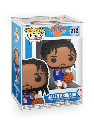 Epic Collectibles Pop Basketball: Knicks - Jalen Brunson Vinyl Figure Included with Box Protector Compatible for Funko