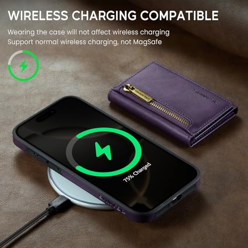 Coque iPhone 16 Pro portefeuille pour protéger écran et cartes - 4