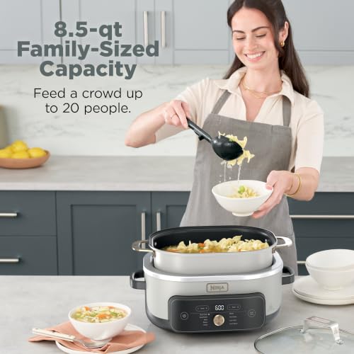 Ninja® PossibleCooker™ PRO Plus, 8.5-qt, Amazon Exclusive Bone & Champagne - image 8