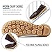 DUOYANGJIASHA Fashion Brand Best Show Women's Comfortable Leather Loafers Casual Round Toe Moccasins Wild Driving Slip On Flats Fashion Comfortable Shoes, Brown , 41
