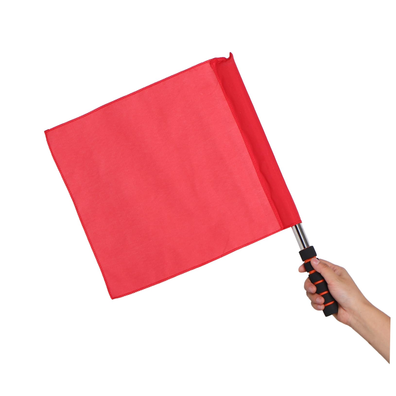 Toddmomy 8 Piezas Banderas de Árbitro Multicolor con Mango de Acero Inoxidable para Fútbol Voleibol Atletismo Señalización Deportiva Portátil