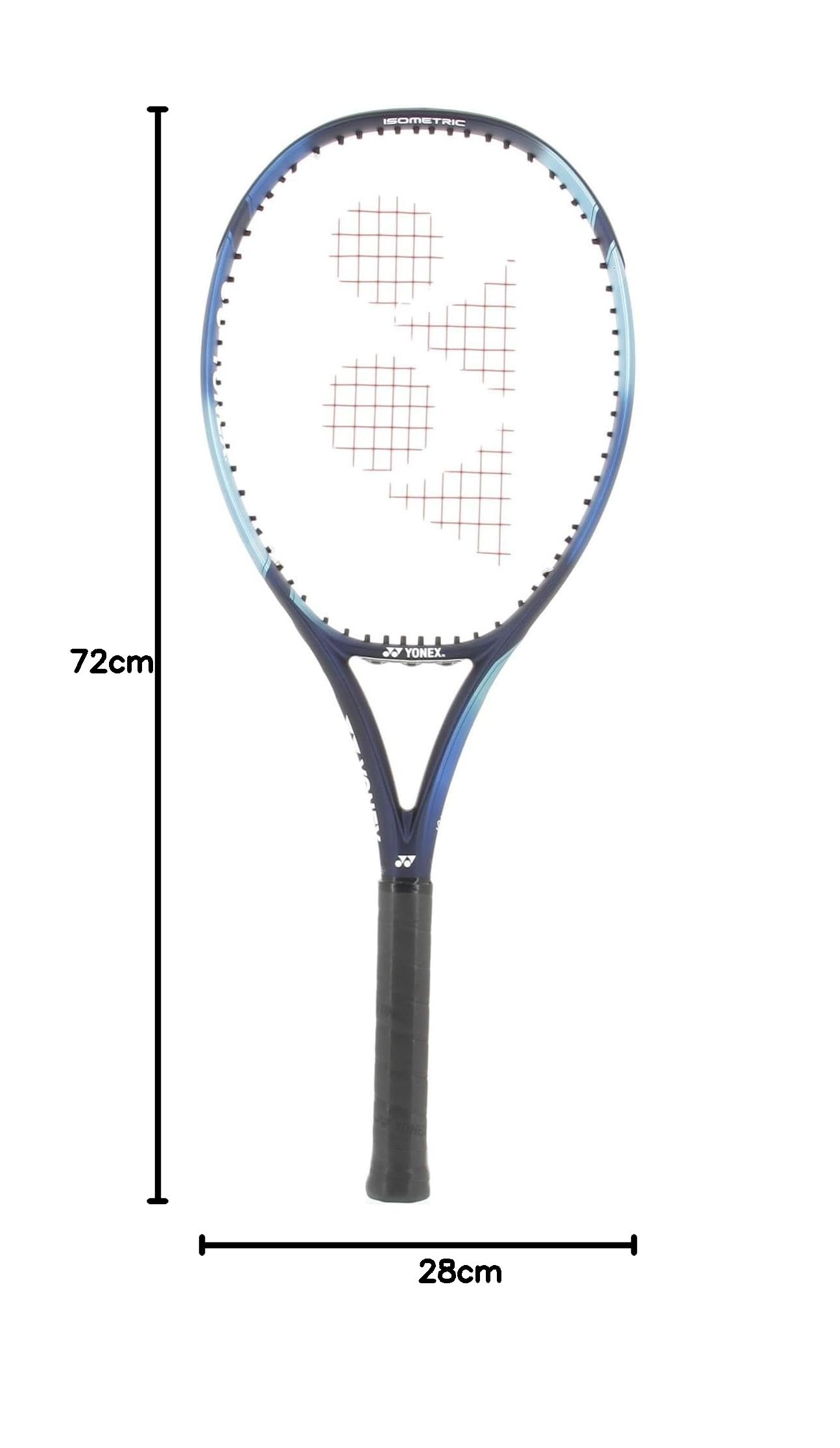 Buy Yonex Ezone Sonic Graphite Tennis Racquet (Sky Blue,280g,G2