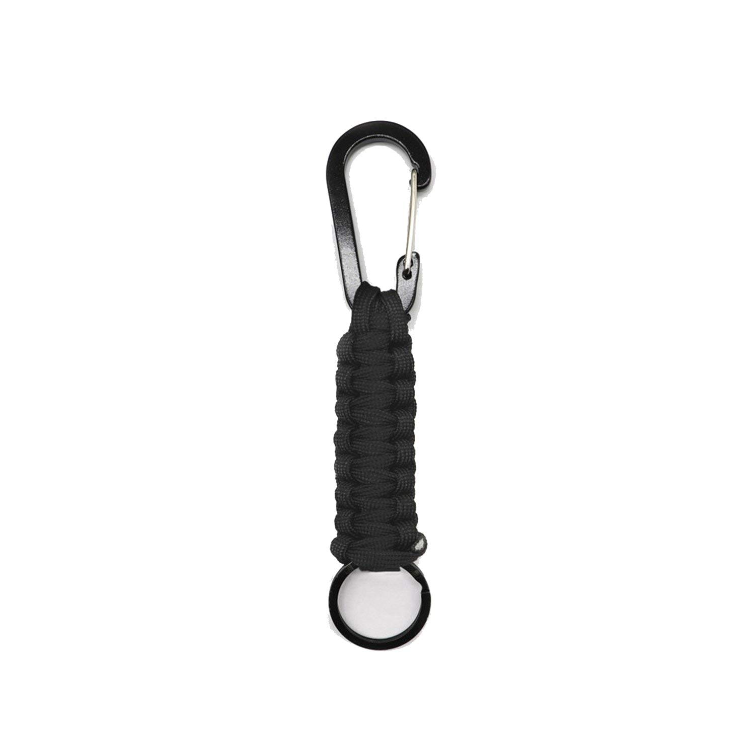 Climbing Rope 1Pc Outdoor Survival Parachute Cord Keychain Military Emergency Rope Carabiner for Climbing Accessories