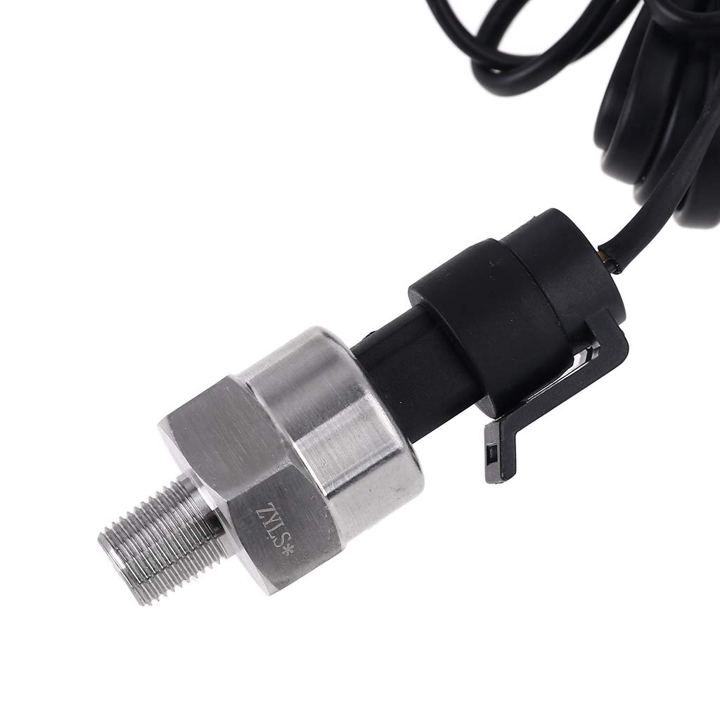 Buwei 2 funzioni 12v / 24v Universale per Camion manometro Olio Auto + misuratore Temperatura Acqua misuratore 10mm M10 1/8 NPT sensore indicatore Carburante